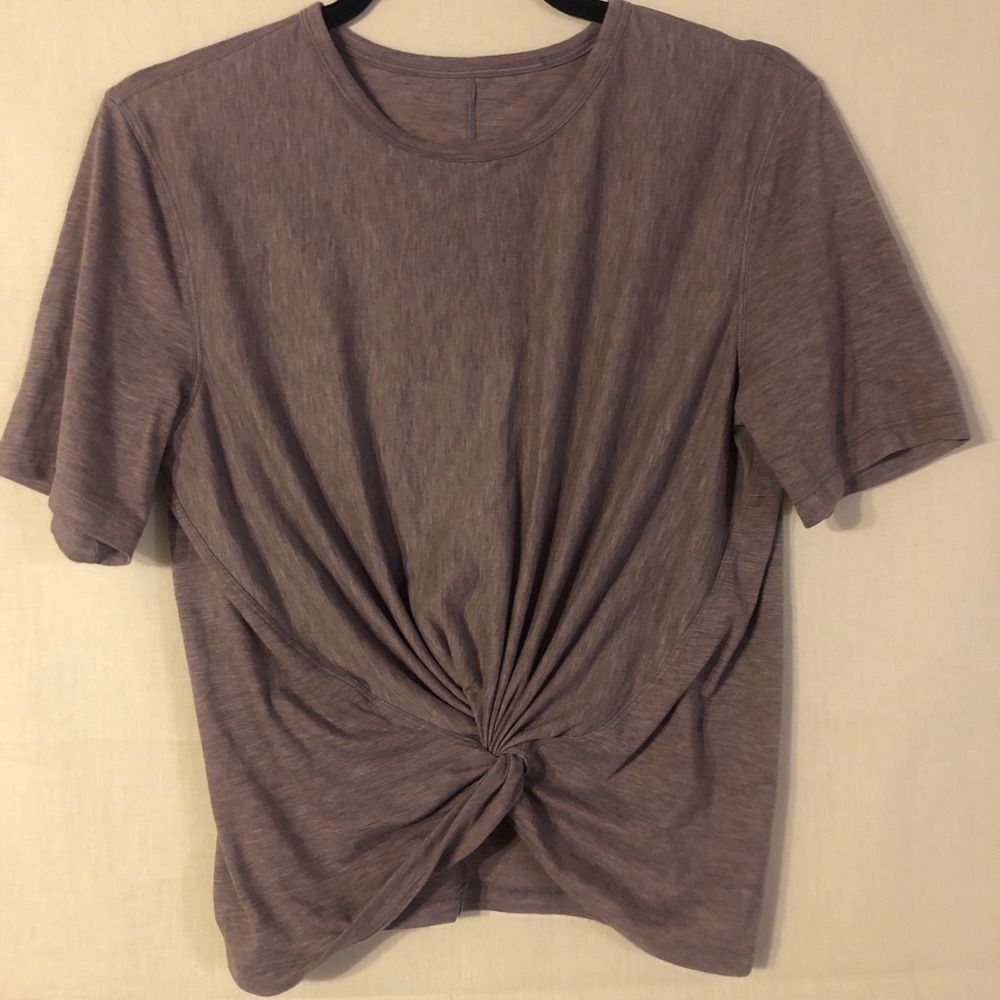 Lululemon Front Tie T-shirt